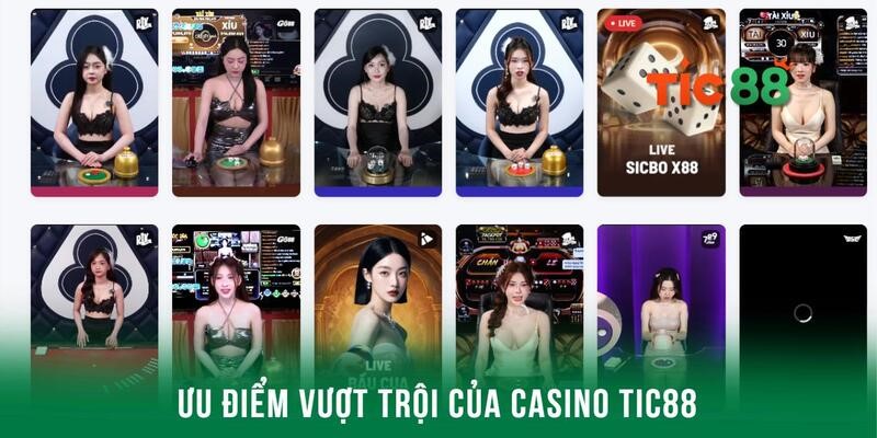 Tìm hiểu một số ưu điểm nhận được khi xem live casino