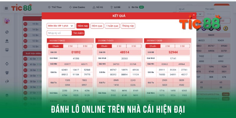 Tham gia đánh lô online trên nhà cái hiện đại