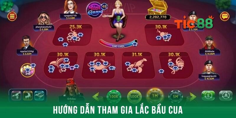 Tham gia đơn giản hỗ trợ trải nghiệm bầu cua nhanh chóng